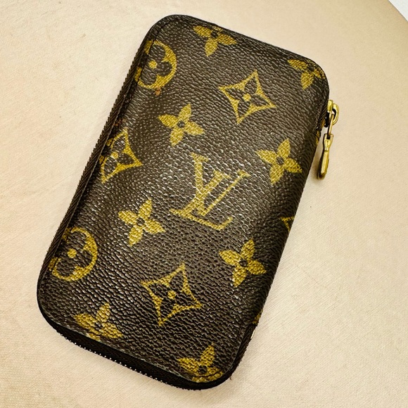 EUC Vintage Louis Vuitton Monogram Canvas Zip Around Multicles Key Holder - Picture 4 of 15